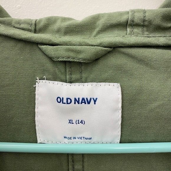Girls Old Navy Army Jacket - Picture 2 of 2